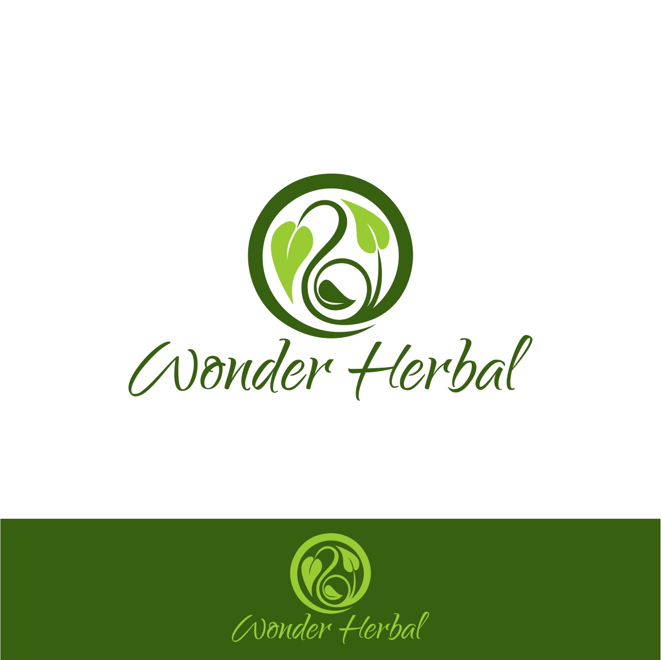 Logo Design by NMHM for WonderHerbal.com | Design #15201024