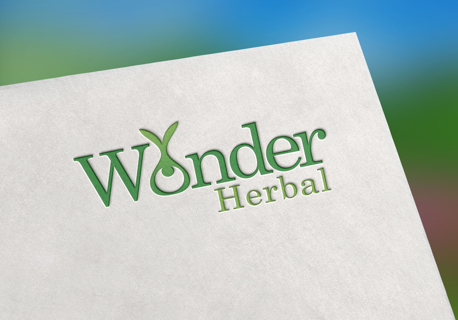 Logo Design by Louie Fuentes | Manobo Graphic Design Services for WonderHerbal.com | Design #15215735
