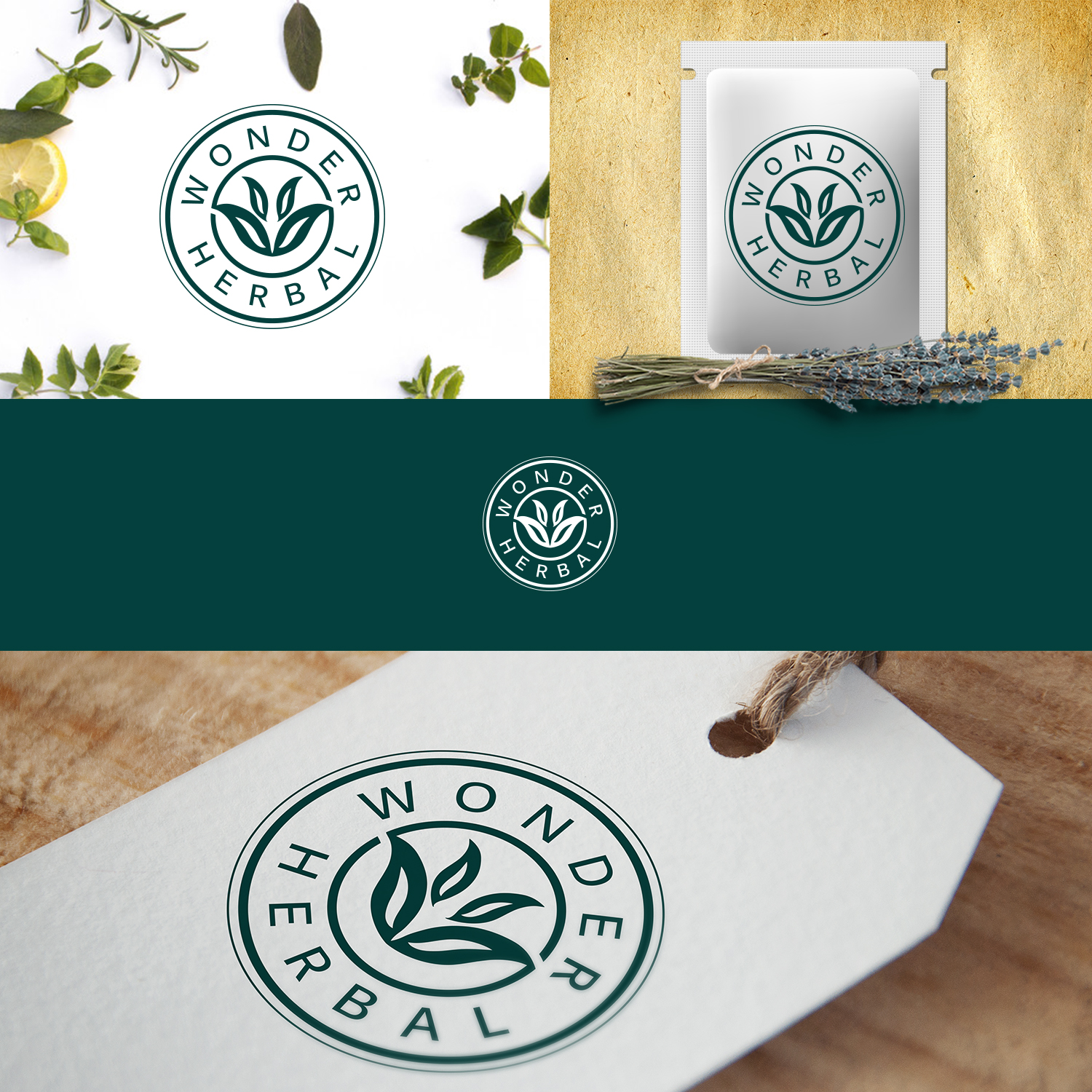Logo Design by Michale Designs for WonderHerbal.com | Design #15190960