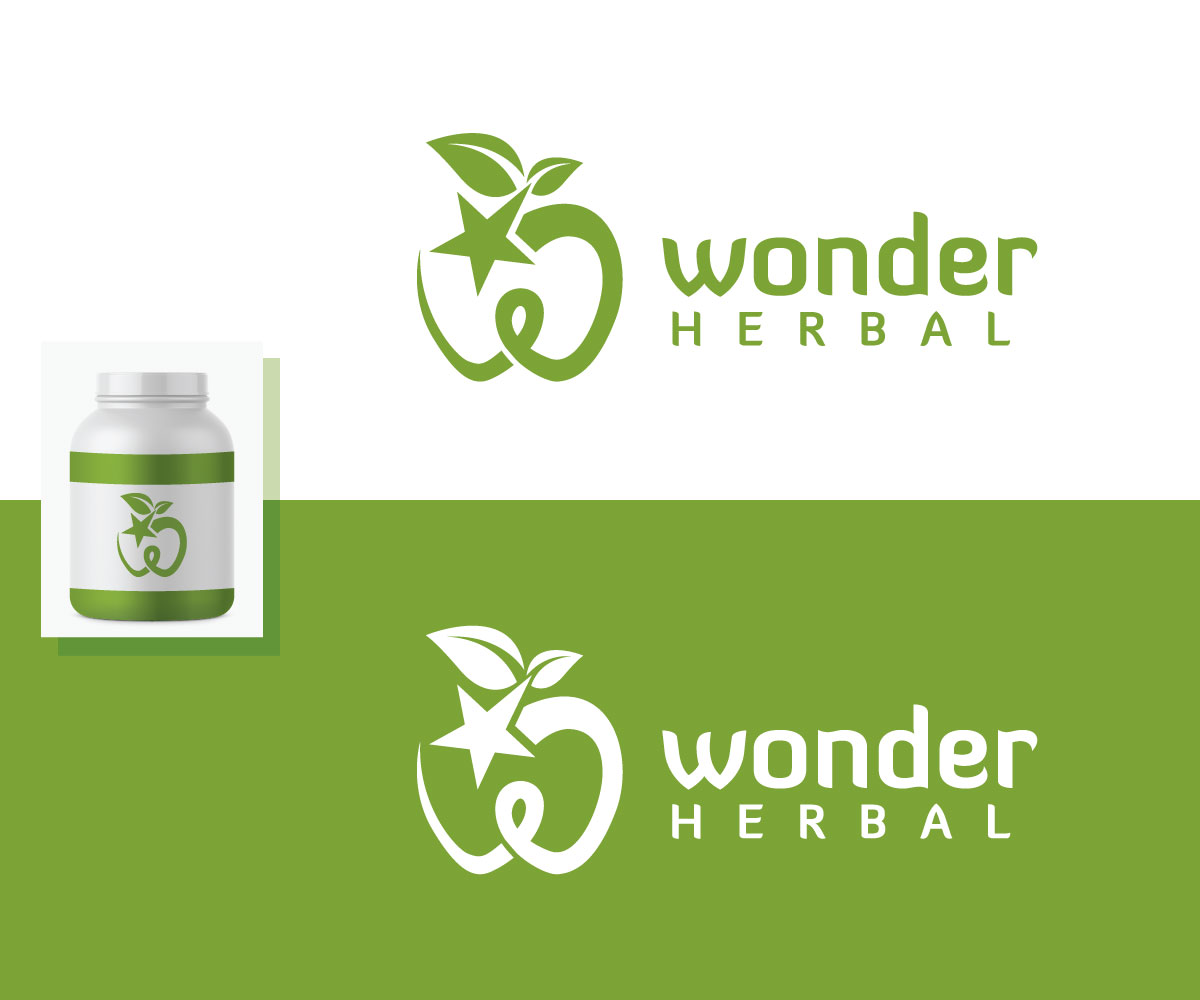 Diseño de Logo por creatonymous para WonderHerbal.com | Diseño #15087047