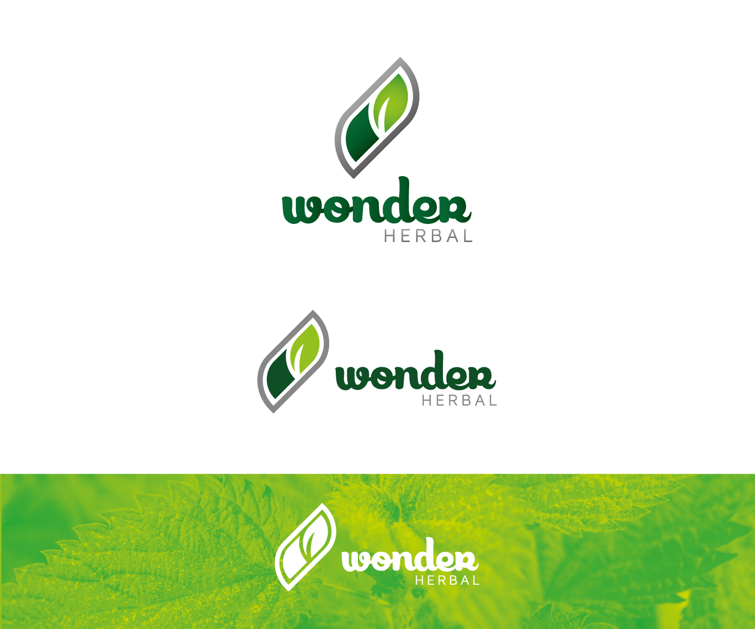 Logo Design by FLoc! Studio for WonderHerbal.com | Design #15172918