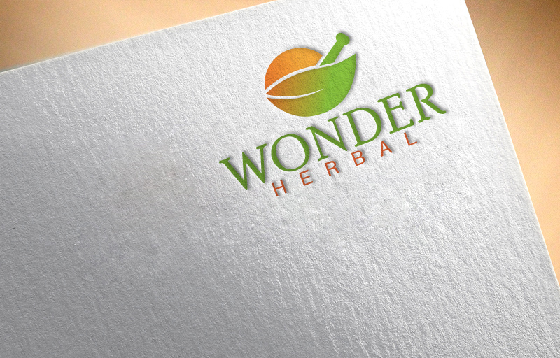 Logo Design by zebronicgraphic for WonderHerbal.com | Design #15130722