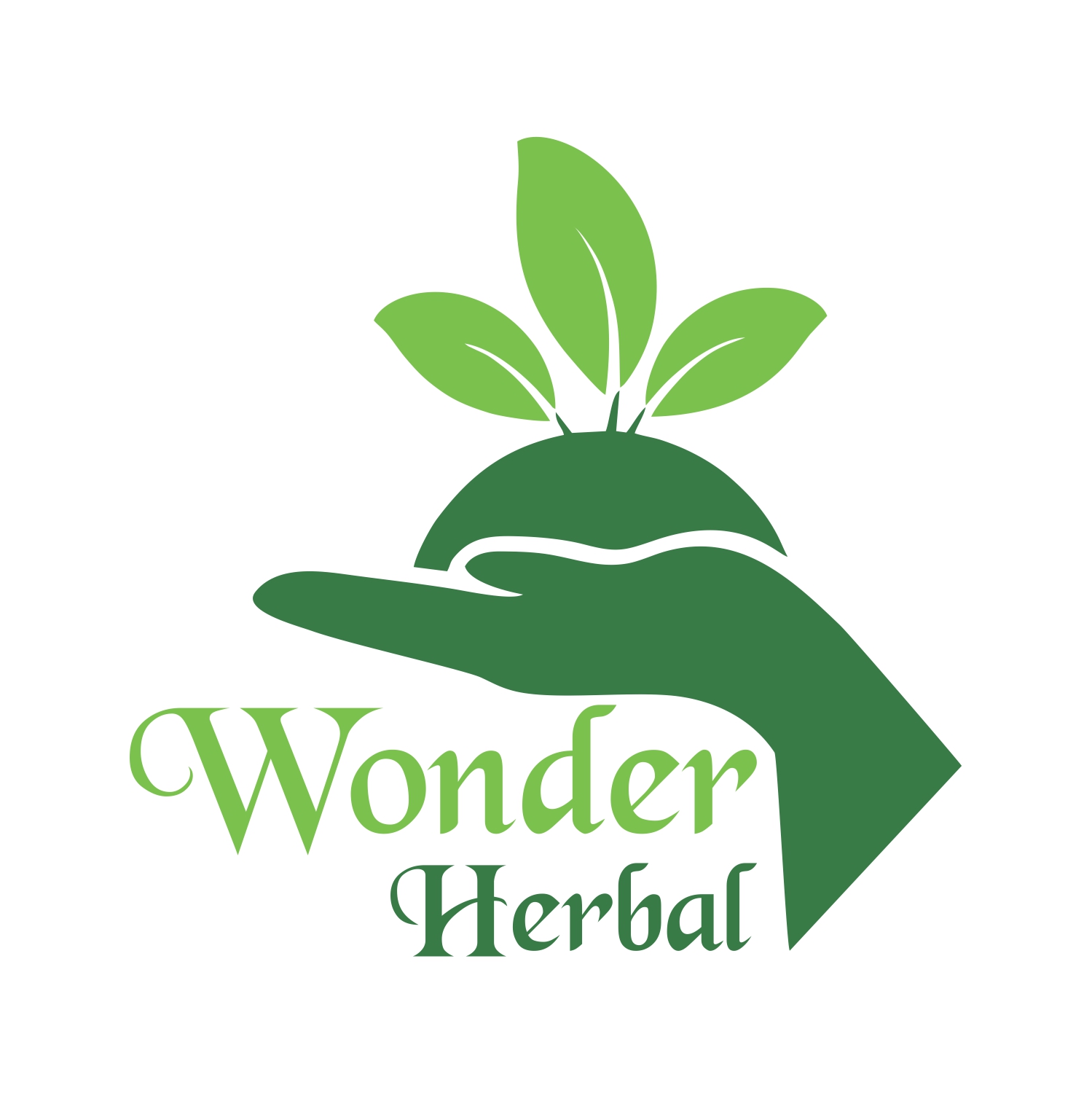 Logo Design by Hai Haiyoom for WonderHerbal.com | Design #15090801
