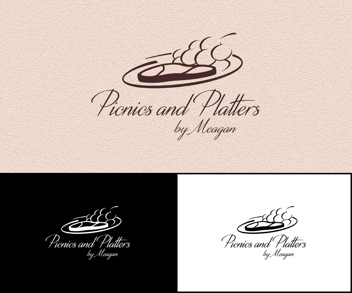 Logo Design by MoonFeather for Picnics and Platters  | Design #15103113