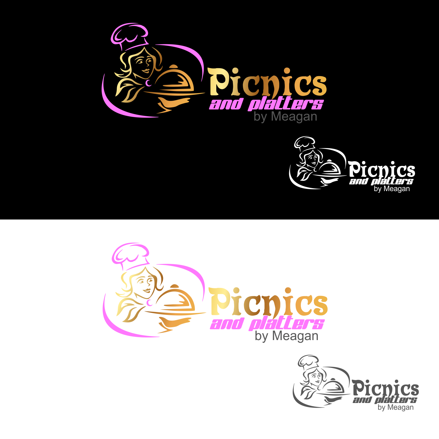 Logo Design by ekreative for Picnics and Platters  | Design #15104889