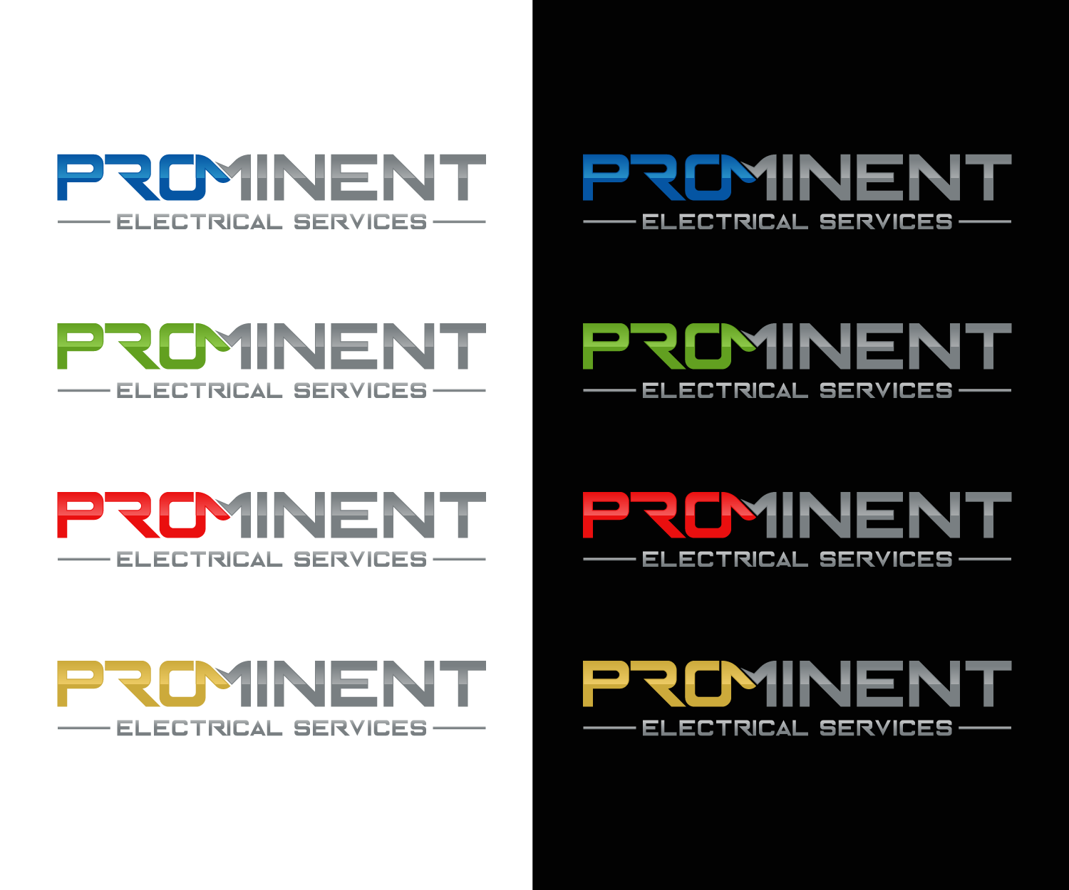 Logo Design by Mario for Prominent Electrical Services | Design #15107069