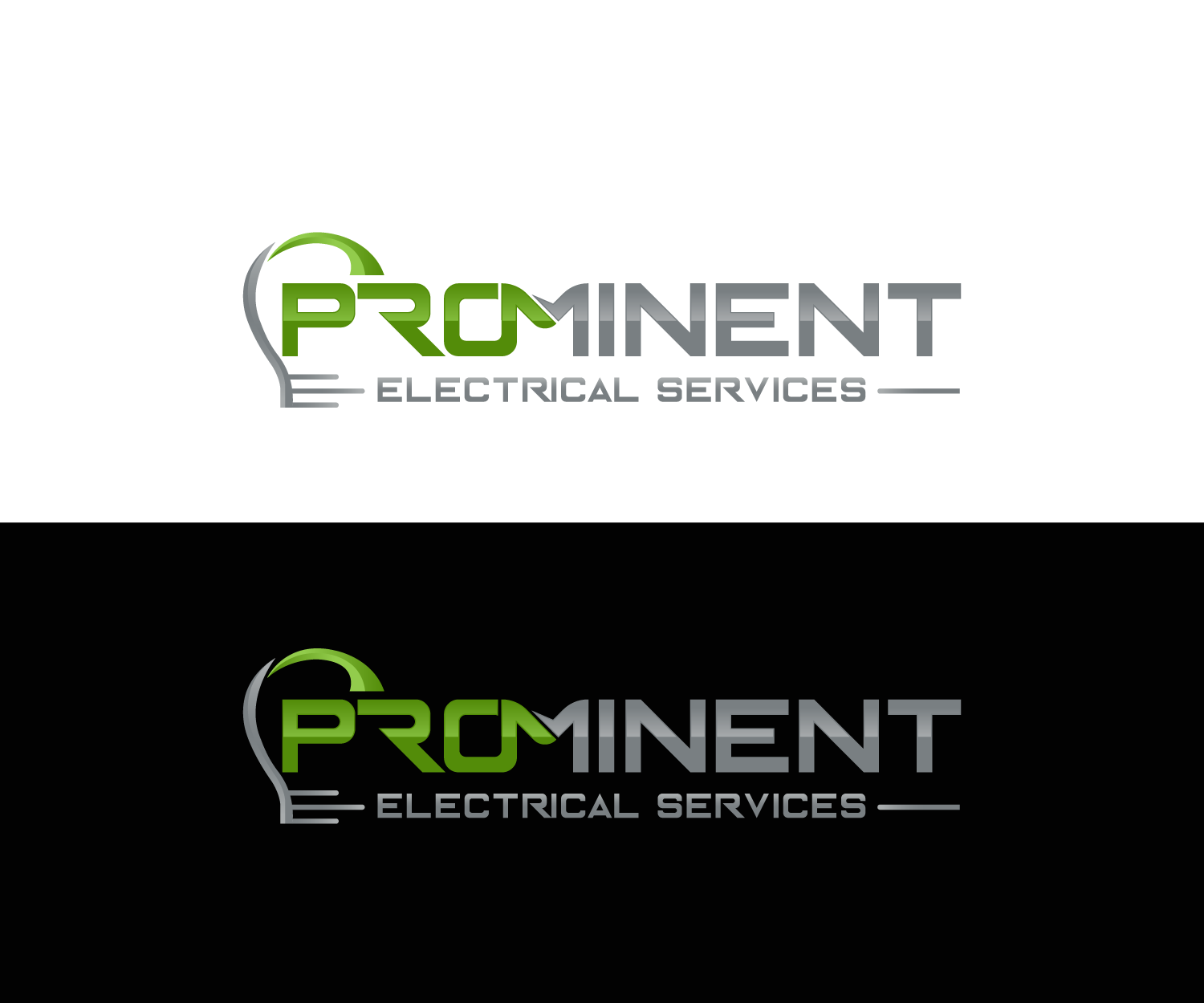 Diseño de Logo por Mario para Prominent Electrical Services | Diseño #15127318