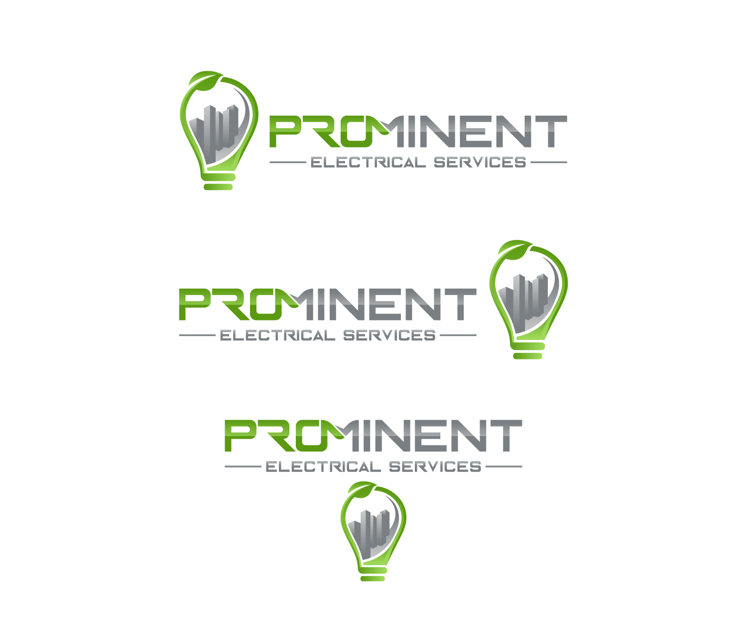 Diseño de Logo por Mario para Prominent Electrical Services | Diseño #15221004