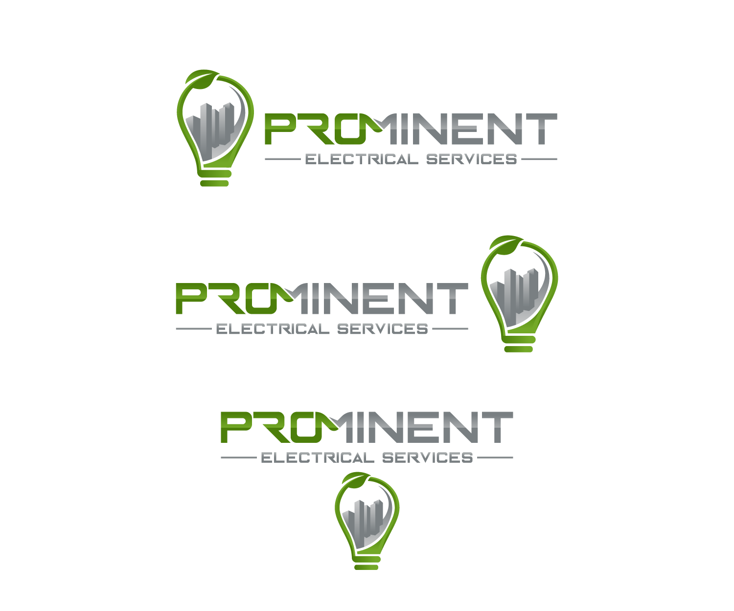 Logo Design by Mario for Prominent Electrical Services | Design #15975771