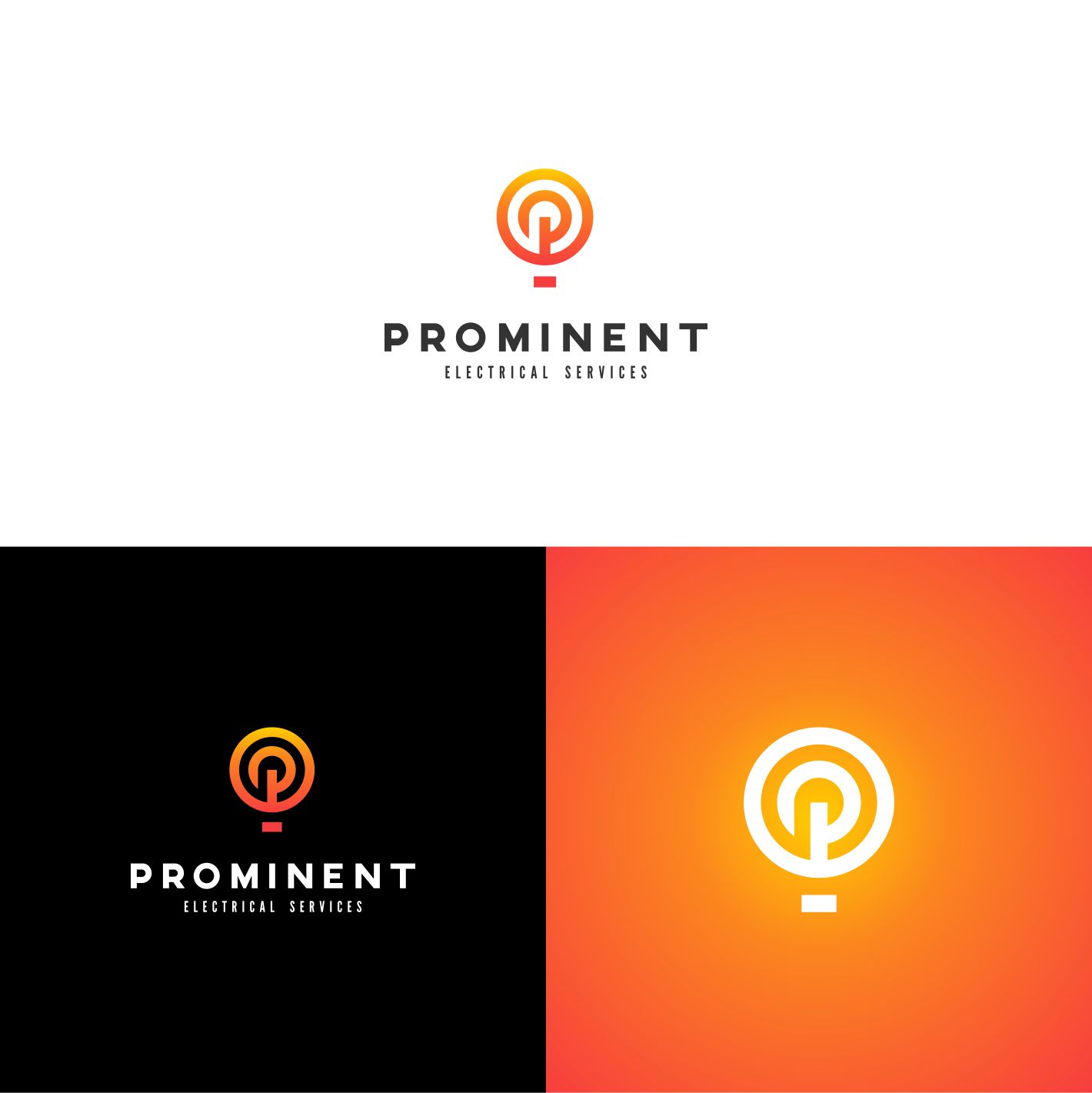 Logo Design by linearch for Prominent Electrical Services | Design #15108376