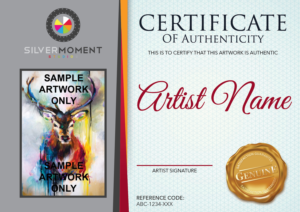 Flyer Design / Authenticity Certificate - Art Work | Flyer Design by EA5Designs