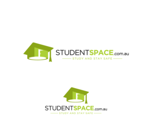 STUDENTSPACE.COM.AU    Study and stay safe.  | Diseño de Logo por Mario