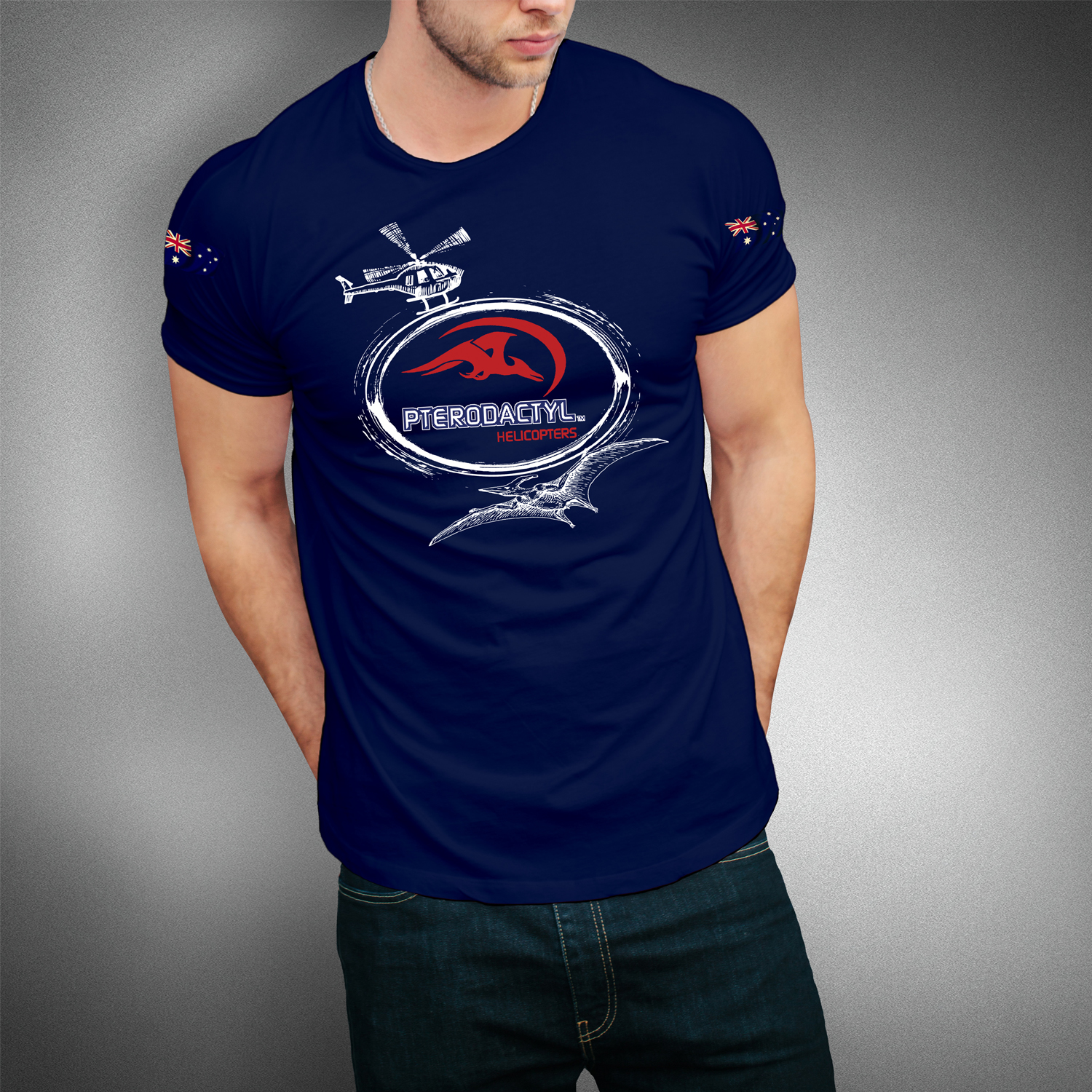 Diseño de Camiseta por kamilelesk para Pterodactyl Helicopters | Diseño: #15130626