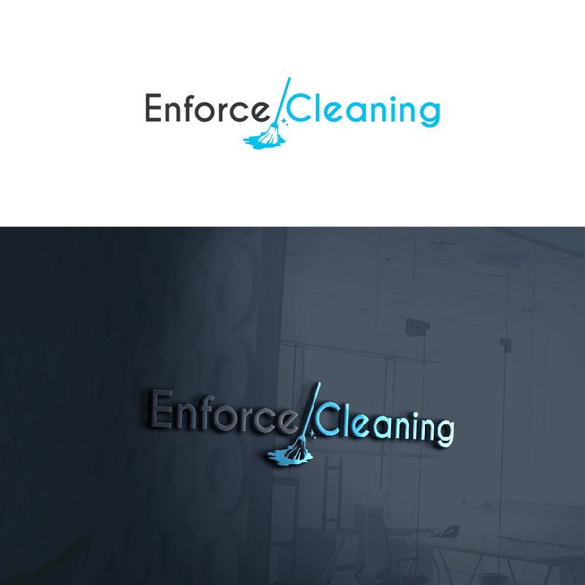 Logo Design by Mime Artworks for Enforce Cleaning | Design #15199136