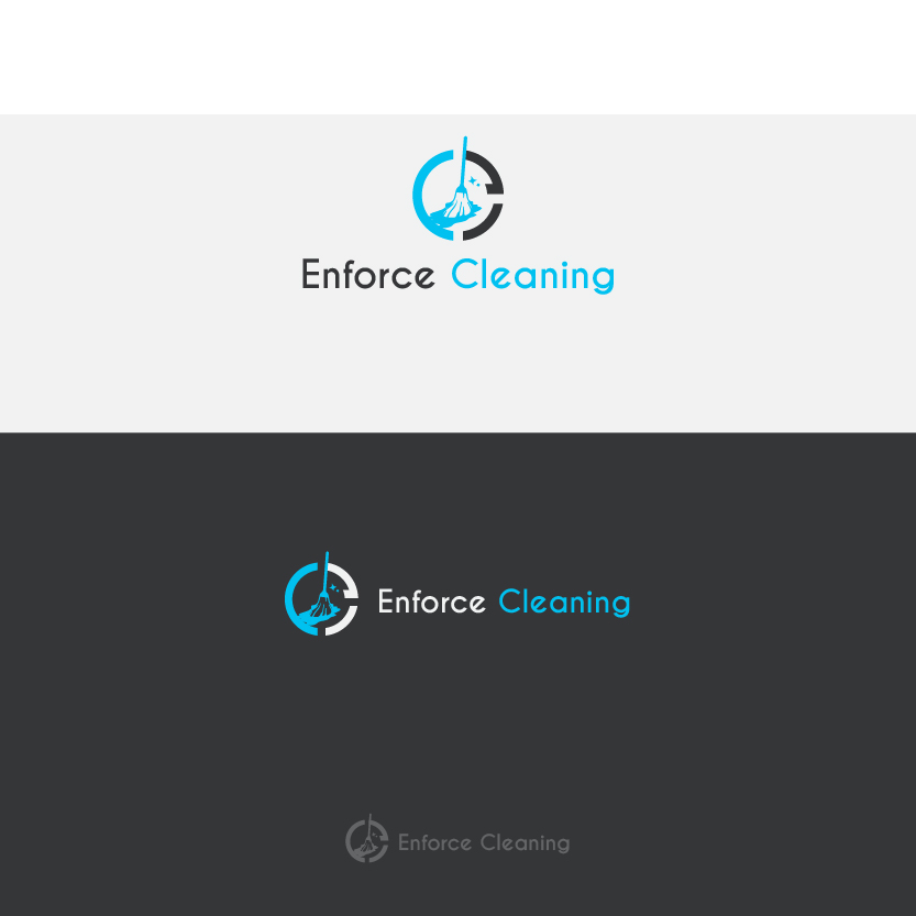 Logo-Design von Mime Artworks für Enforce Cleaning | Design #15199234