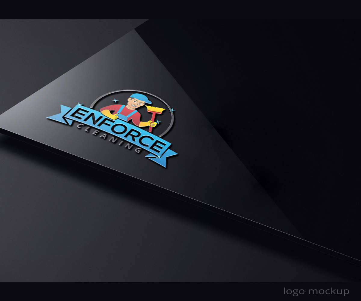 Logo Design by zebronicgraphic for Enforce Cleaning | Design #15140216