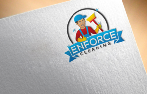 Diseño de Logo por zebronicgraphic para Enforce Cleaning | Diseño: #15140219