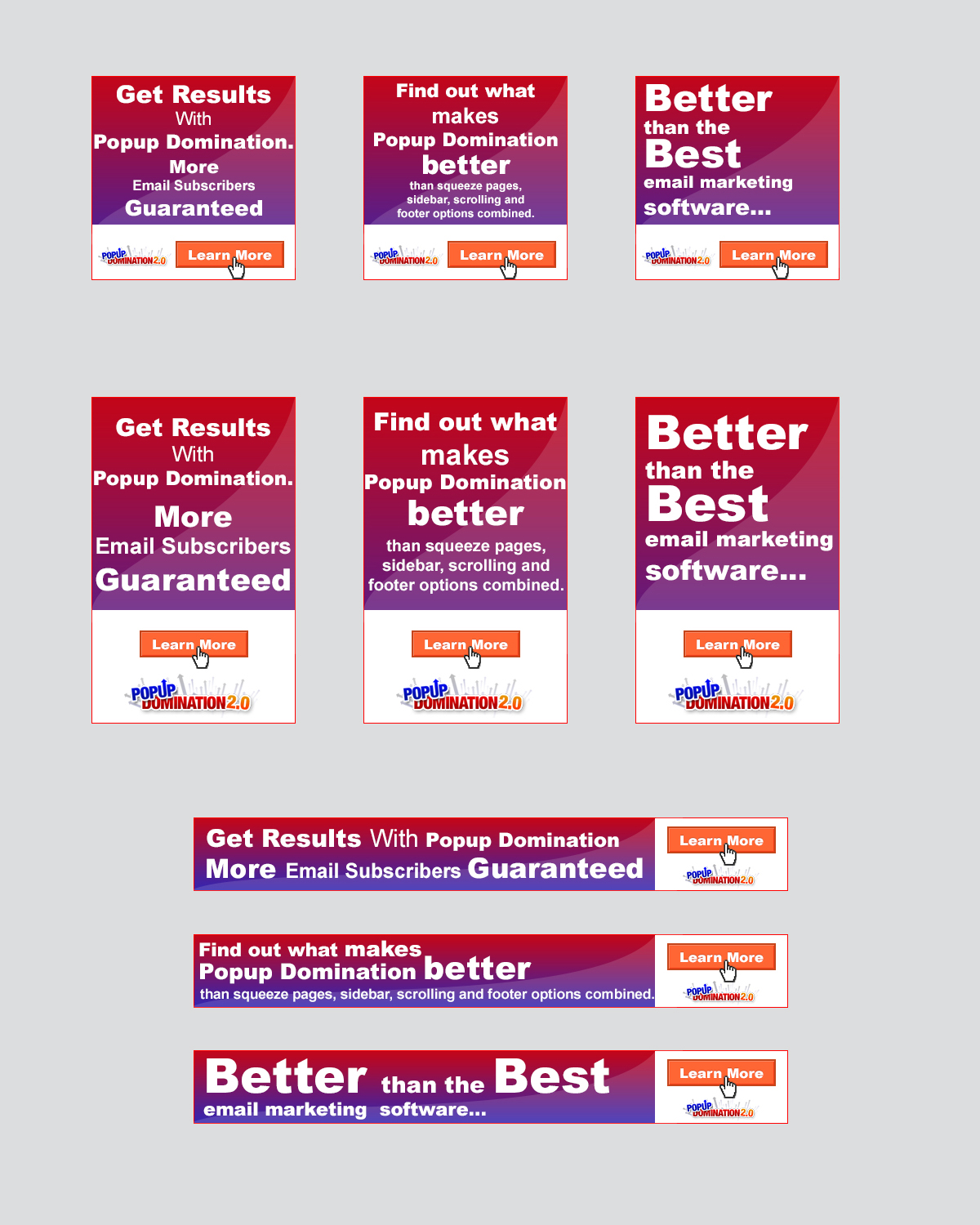 Banner Ad Design by dxp for Retireat21 | Design #2604501