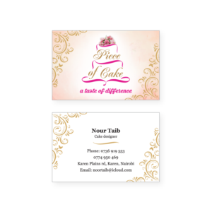Business Card Design by SoraZG