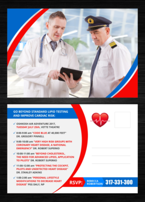 Postkarten-Design von ecorokerz für Boston Heart Diagnostics | Design: #15094764