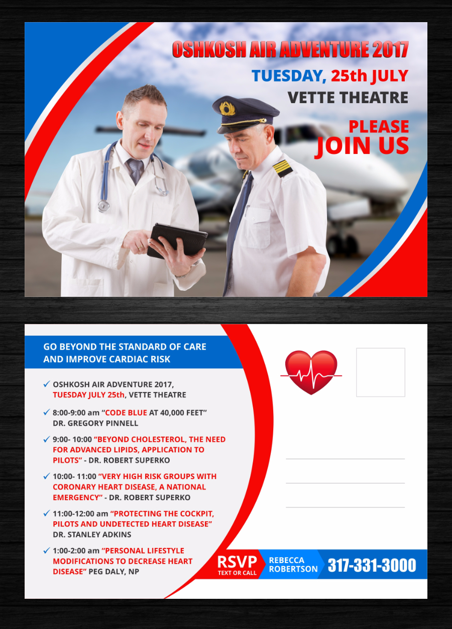 Design de Carte Postale par ecorokerz pour Boston Heart Diagnostics | Design #15100533