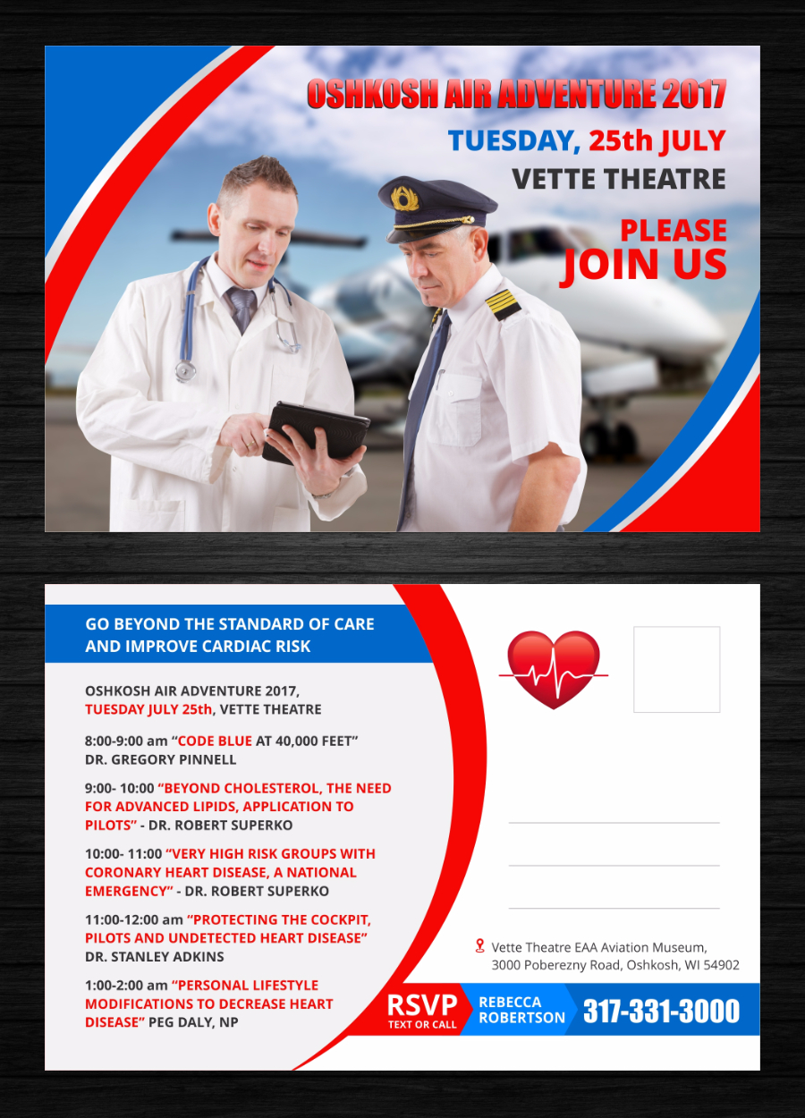 Postkarten-Design von ecorokerz für Boston Heart Diagnostics | Design #15123130