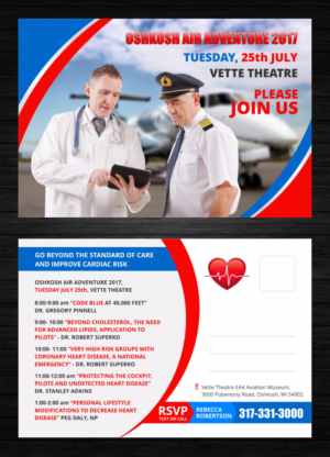 Postkarten-Design von ecorokerz für Boston Heart Diagnostics | Design: #15123130