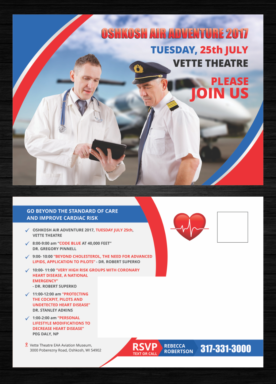 Postkarten-Design von ecorokerz für Boston Heart Diagnostics | Design #15133949
