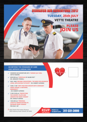 Postkarten-Design von ecorokerz für Boston Heart Diagnostics | Design: #15133949