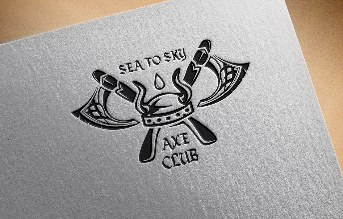 Logo Design by B.Tibéri for  SEA-TO-SKY AXE CLUB | Design #15099443