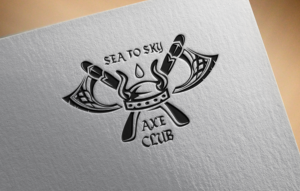 Logo Design by B.Tibéri for  SEA-TO-SKY AXE CLUB | Design: #15099443
