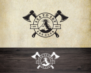 Logo Design by sumarnishadi for  SEA-TO-SKY AXE CLUB | Design: #15111961