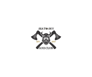 Logo Design by ngimronah for  SEA-TO-SKY AXE CLUB | Design: #15106346