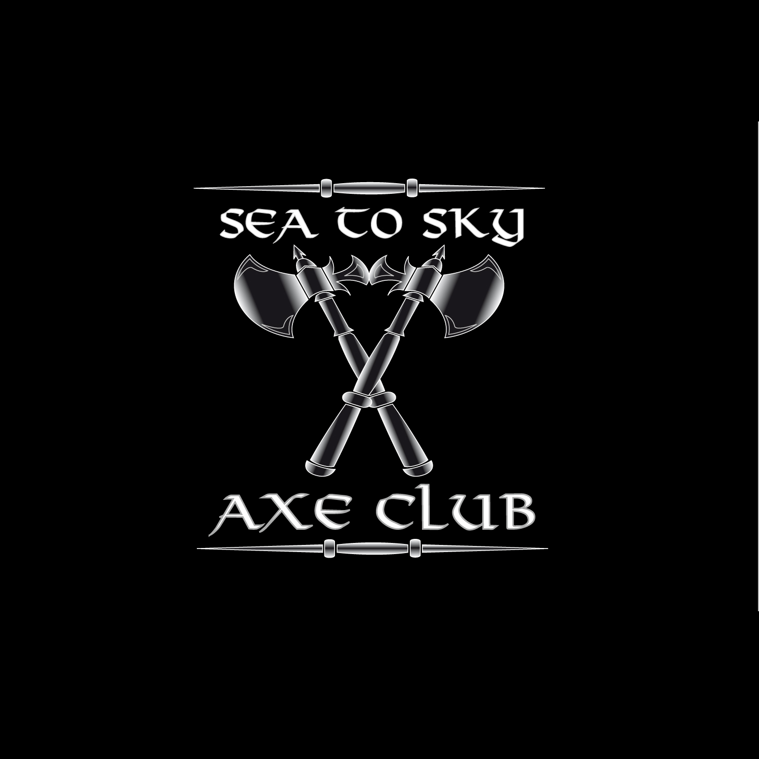 Logo Design by w-virtual for  SEA-TO-SKY AXE CLUB | Design #15106117
