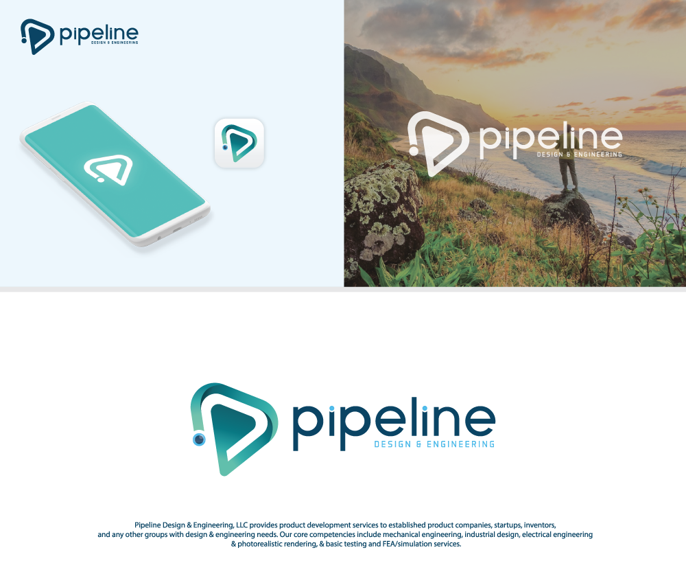Logo Design by Aisyah for Pipeline Design & Engineering | Design #15096537