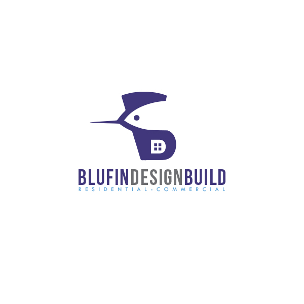 Diseño de Logo por hvdesigns para BLUFIN DESIGN-BUILD | Diseño #15091391