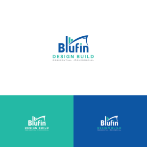 Logo-Design von Deziners Zone für BLUFIN DESIGN-BUILD | Design: #15102538