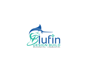 Logo Design by Omee63 for BLUFIN DESIGN-BUILD | Design: #15091845