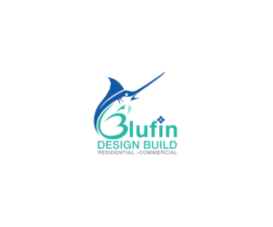 Logo Design by Omee63 for BLUFIN DESIGN-BUILD | Design: #15092662