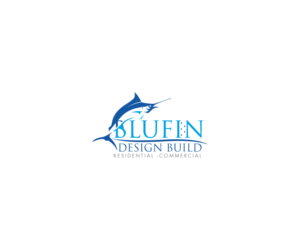 Logo Design by Omee63 for BLUFIN DESIGN-BUILD | Design: #15092924