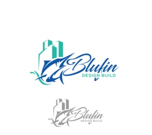 Design de Logo par ecorokerz pour BLUFIN DESIGN-BUILD | Design #15091047