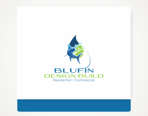 Logo Design by Savana for BLUFIN DESIGN-BUILD | Design: #15103758