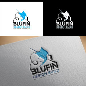 Logo Design by e-graphics for BLUFIN DESIGN-BUILD | Design: #15093885