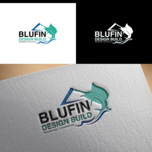 Logo-Design von e-graphics für BLUFIN DESIGN-BUILD | Design: #15093886
