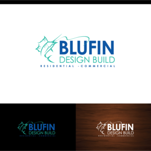 Logo Design by e-graphics for BLUFIN DESIGN-BUILD | Design: #15094846