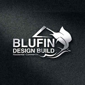 Logo Design by e-graphics for BLUFIN DESIGN-BUILD | Design: #15103206