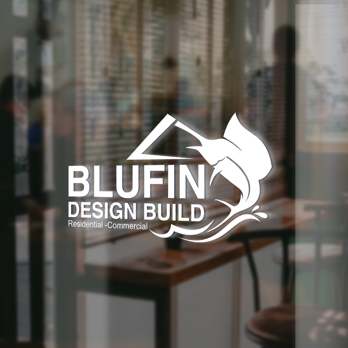 Diseño de Logo por e-graphics para BLUFIN DESIGN-BUILD | Diseño #15103211