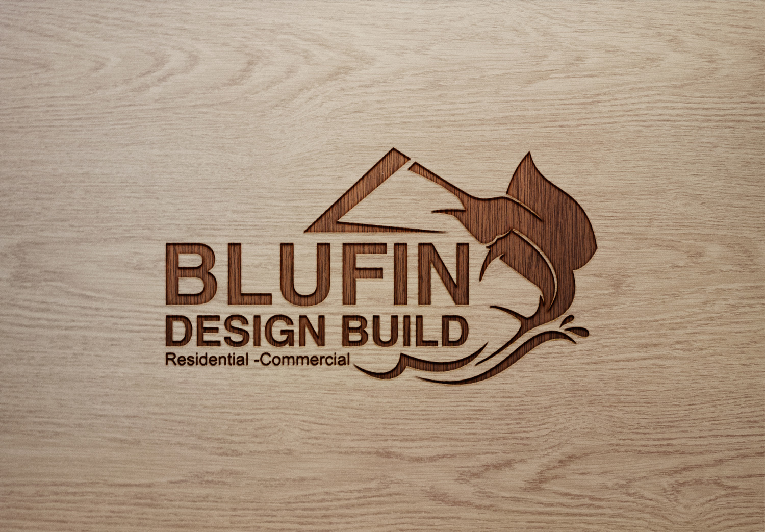 Design de Logo par e-graphics pour BLUFIN DESIGN-BUILD | Design #15103251