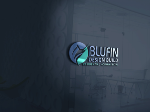 Logo-Design von e-graphics für BLUFIN DESIGN-BUILD | Design: #15103255