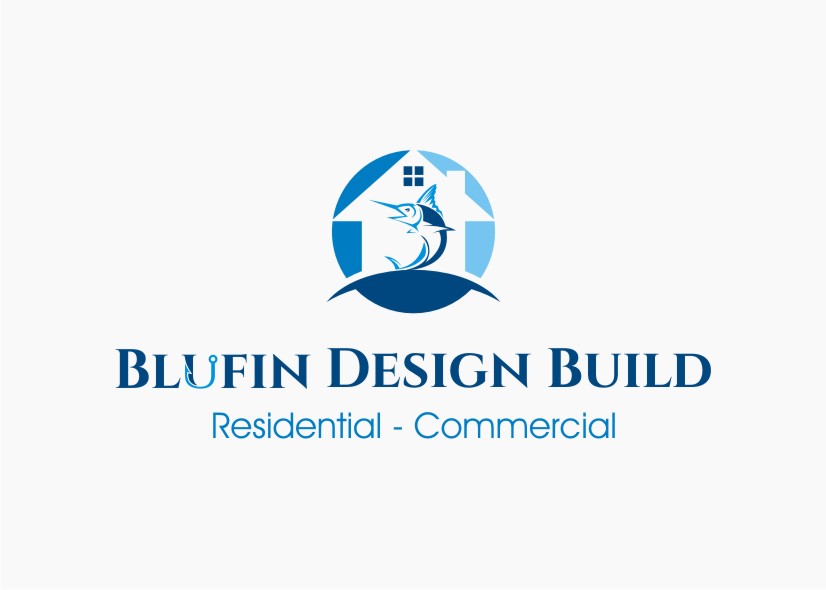 Logo Design by soulpro03 for BLUFIN DESIGN-BUILD | Design #15089182
